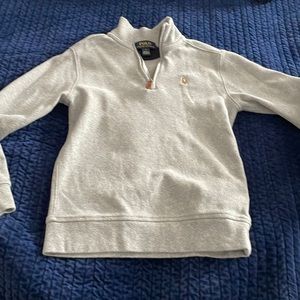 Polo 1/4 zip size 6.